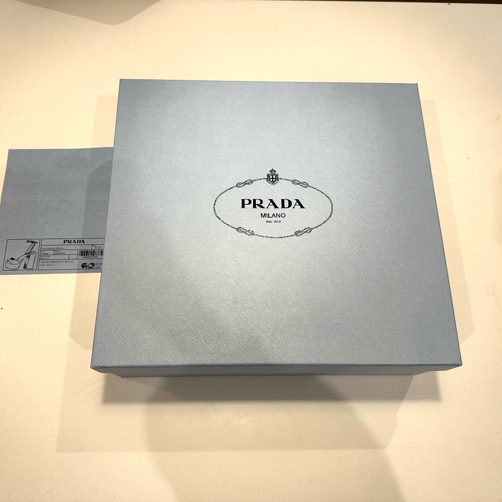 AUTHENTIC PRADA SHOE BOX
